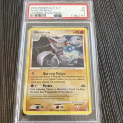 Pokemon Cards: Legends Awakened Rare Holo: Gliscor 5/146 PSA 7 - Image 1