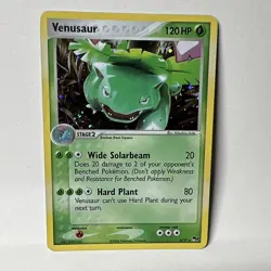 Pokemon TCG Venusaur 6/17 POP Series 2 Holo Rare English 2006 Stage 2 120 HP - Image 1