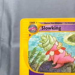 NM- Slowking 34 Rare Aquapolis Pokemon 2003 eReader Aya Kusube - Image 4