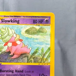 NM- Slowking 34 Rare Aquapolis Pokemon 2003 eReader Aya Kusube - Image 5