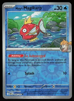 Misty's Magikarp 048/182 Common Destined Rivals Pokemon Reverse Holo Near Mint - Image 1