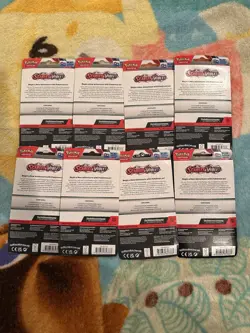 Pokemon TCG Scarlet & Violet Checklane Blister Spidops Lot of 8 Factory Sealed - Image 2