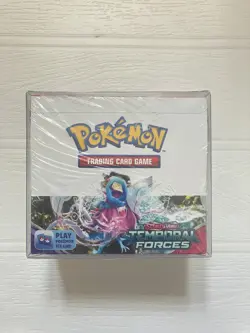 Pokemon Temporal Forces Booster Box 36 packs, New and Sealed W/Protector - Image 1