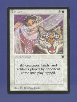1994 Magic the Gathering - Kismet - Enchantment - Legends MTG - Image 1