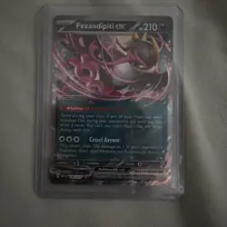 Pokemon TCG Fezandipiti EX 142/217 - Image 1
