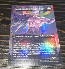 Sephiroth, Fabled SOLDIER (0382) (Borderless) Final Fantasy Foil - Image 2