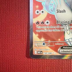 Pokemon TCG Reshiram ex Ultra Rare Full Art Holo Sv: White Flare 158/086 EN - Image 2