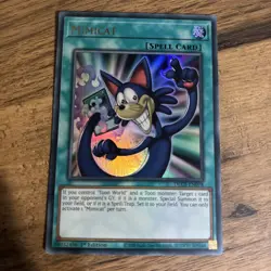 DLCS-EN078 Mimicat : Green : Ultra Rare 1st Edition Mint YuGiOh Card - Image 1