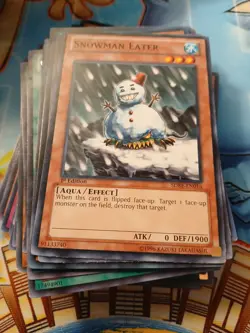 Snowman Eater SDRE-EN016 Structure Deck: Realm of the Sea Emperor 1st Edition - Image 1
