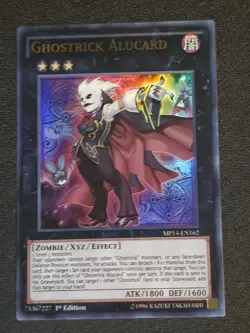 Yu-Gi-Oh! TCG Ghostrick Alucard MP14-EN162 Ultra Rare 1st Ed NM - Image 1