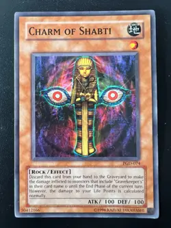 Charm of Shabti PGD-074 Common Unlimited Near Mint Yugioh - Image 1