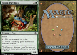 Magic the Gathering -MTG-Poison Dart Frog - Image 1