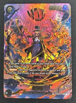One Piece Sabo SP PRB02-014 NM/M OP15 Adventure on Kami’s Island Foil - Image 1