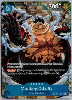 ONE PIECE - MONKEY. D. LUFFY - CARRY ON HIS WILL OP11-058 NM - Image 1