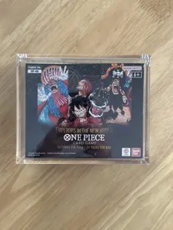 Emperors in the New World Booster Box One Piece OP-09 English Sealed Case Fresh - Image 1