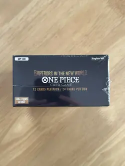 Emperors in the New World Booster Box One Piece OP-09 English Sealed Case Fresh - Image 3