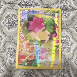 Pokemon Shaymin XY115 Promo Holo Basic Card XY Set English TCG - Image 1