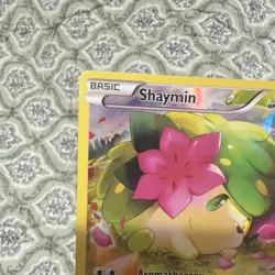 Pokemon Shaymin XY115 Promo Holo Basic Card XY Set English TCG - Image 3
