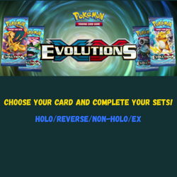 Pokemon TCG - XY Evolutions Singles - Choose Your Card! (2016 Set) - Image 1