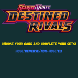 Pokemon TCG Scarlet & Violet: Destined Rivals Singles - Choose Your Card! (2024) - Image 1
