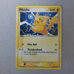 Pikachu 60/106 EX Emerald Common Collectible Pokemon Card TCG - Image 1