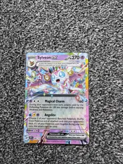 Pokemon TCG Sylveon ex 086/191 Sv08 Surging Sparks Double Rare Holo Card - Image 1