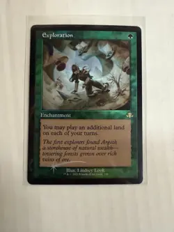 Exploration NM RETRO FOIL MTG! Dominaria Remastered - Image 1