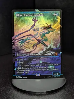 Glen Elendra Guardian (0383) (Showcase) Lorwyn Eclipsed Foil - Image 1