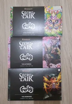 💜 Secret Lair Furby Confetti Foil Bundle The Gathering, Do-Ay-Noo-Lah,OddBodies - Image 1