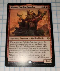 Muxus, Goblin Grandee - English Jumpstart MTG Magic 024 R JMP - Image 1