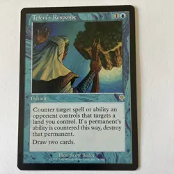 Teferi's Response Invasion 78/350 MTG NM Magic: The Gathering Free Ship - Image 1