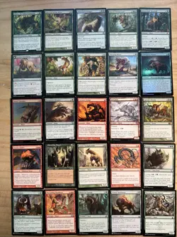 MTG Slinza, the Spiked Stampede Beast Commander Deck - Image 2