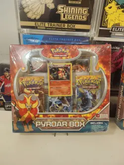 Pokemon TCG Pyroar Box FACTORY SEALED - XY Base Set & FlashFire Booster Packs - Image 4