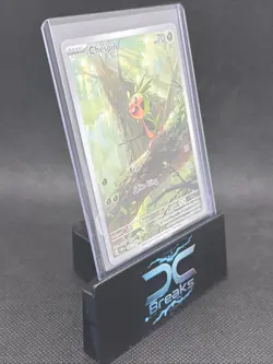 Pokemon TCG Chespin 87/86 Illustration Rare ME04: Chaos Rising NM+ - Image 3