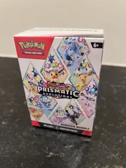 Pokemon TCG: S&V Prismatic Evolutions Factory Booster Bundle (Sealed) - Image 1