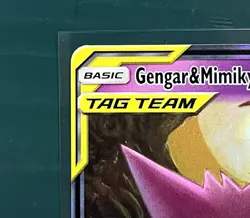 Pokemon TCG Gengar & Mimikyu GX 53/181 Sun & Moon Team Up - Image 4