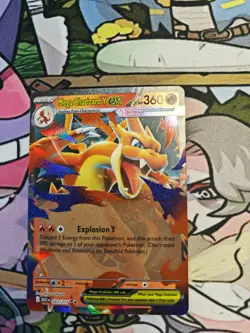 Pokemon TCG 🍀Mega Charizard Y🍀 022/217 Illustration Rare Ascended Heroes Pack - Image 1