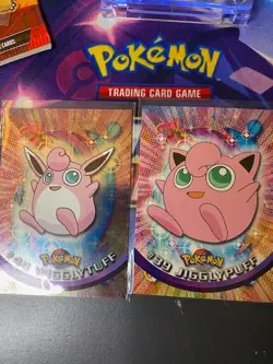 pokemon topps chrome #39 Jigglypuff + #40 Wigglytuff - Image 1