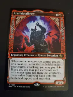 Arni Metalbrow (Showcase) [March of the Machine: The Aftermath] Magic MTG NM - Image 1