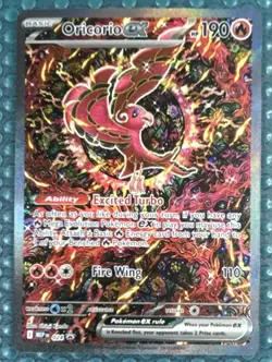 Oricorio ex 024 Me: Mega Evolution Promo Full Art Holo English - Image 1