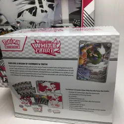 Pokemon TCG White Flare Binder Collection&Elite Trainer Box Set Brand New Sealed - Image 3