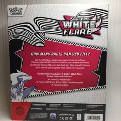Pokemon TCG White Flare Binder Collection&Elite Trainer Box Set Brand New Sealed - Image 5