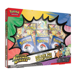 Pokemon Ascended Heroes First Partners Deluxe Pin Collection Box - Image 1