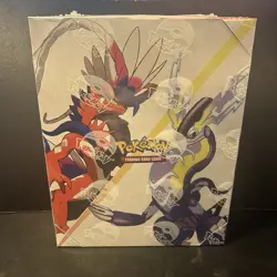 Pokemon TCG: Scarlet & Violet Mini Portfolio Display Case 12 Packs New Sealed - Image 1
