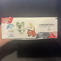 Pokemon TCG: Scarlet & Violet Mini Portfolio Display Case 12 Packs New Sealed - Image 3