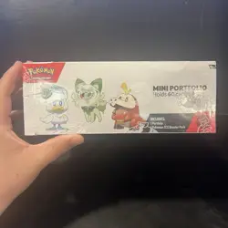 Pokemon TCG: Scarlet & Violet Mini Portfolio Display Case 12 Packs New Sealed - Image 5
