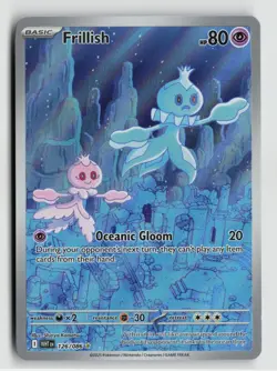 Pokemon - Frillish - 126/086 SV: White Flare - Illustration Rare - NM - Image 1