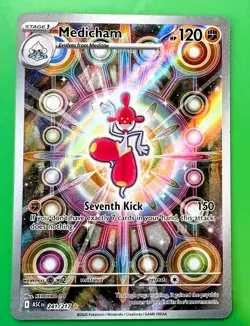 Medicham 241/217 Illustration Rare Ascended Heroes NM English Pokemon TCG - Image 1