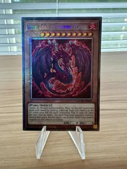 Uria, Lord of Searing Flames MZMU-EN000 Starlight Rare Yugioh 1st Edition NM - Image 1