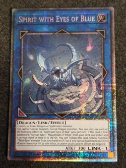 Yugioh! Spirit with Eyes of Blue - MP25-EN049 - Starlight Rare - 1st Edition Nea - Image 1
